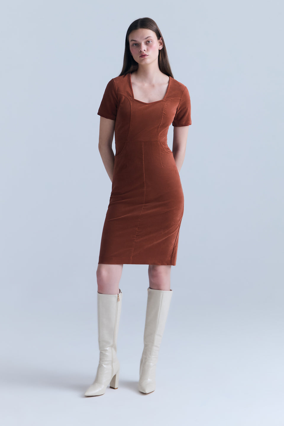 Cora Velvet Dress