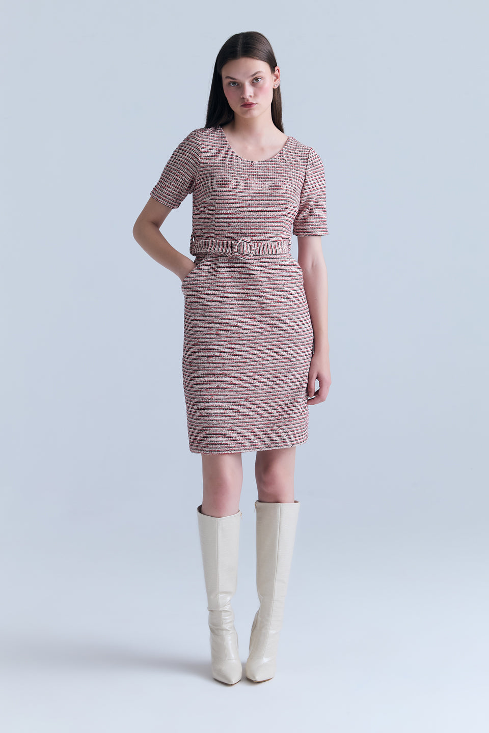 Juliette Dress - French Tweed