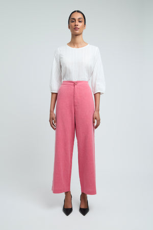Celine pink pants online